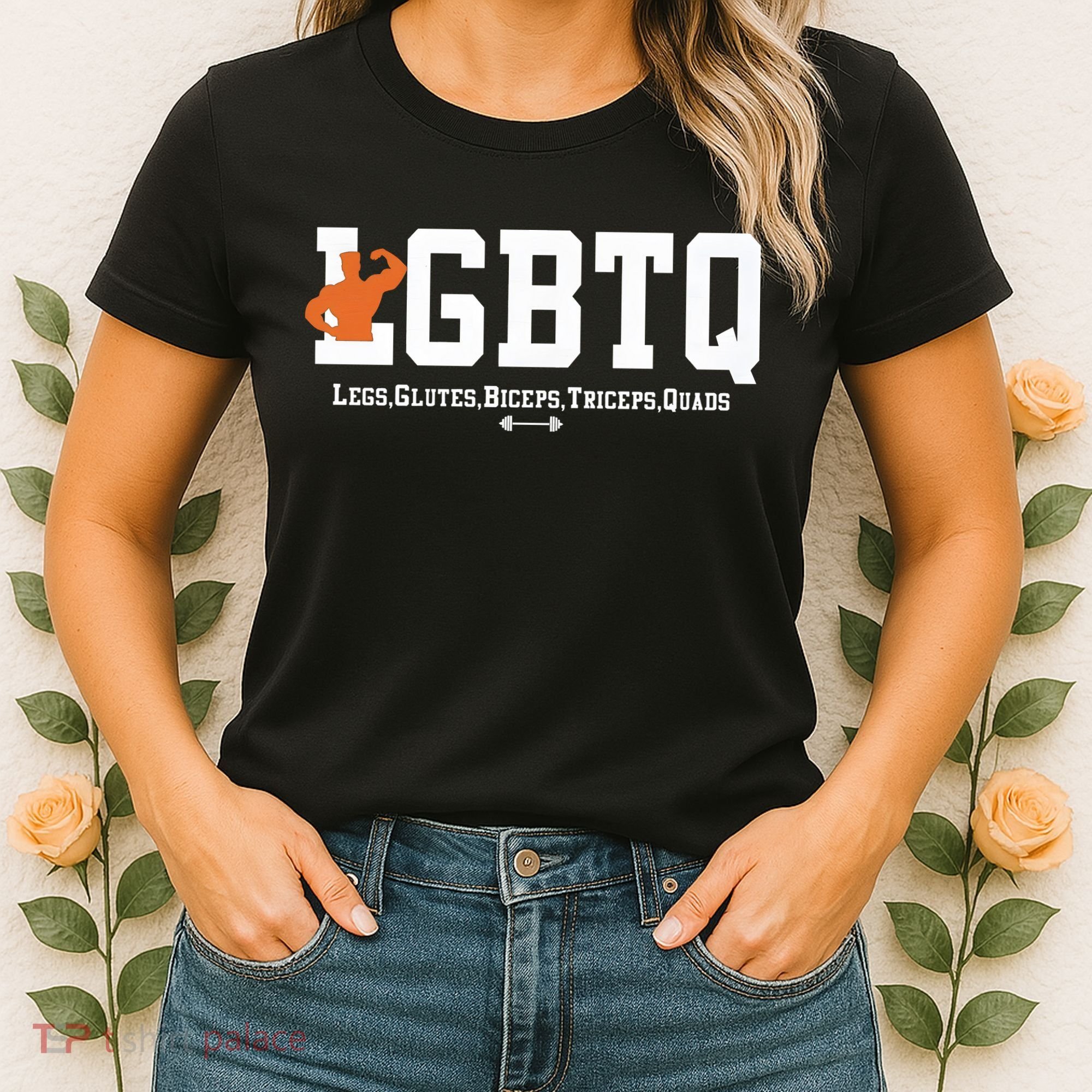Lgbtq Legs Glutes Biceps Triceps Quads Women's T-Shirt
