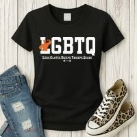 Lgbtq Legs Glutes Biceps Triceps Quads Women's T-Shirt thumb 3
