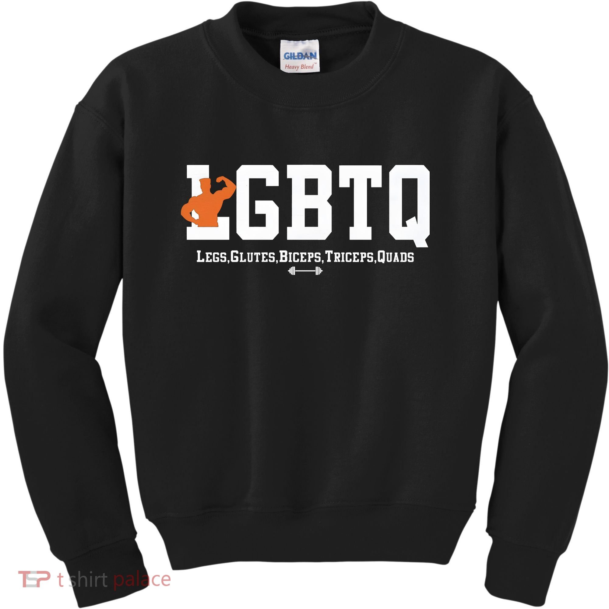 Lgbtq Legs Glutes Biceps Triceps Quads Kids Sweatshirt