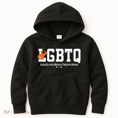 Lgbtq Legs Glutes Biceps Triceps Quads Kids Hoodie