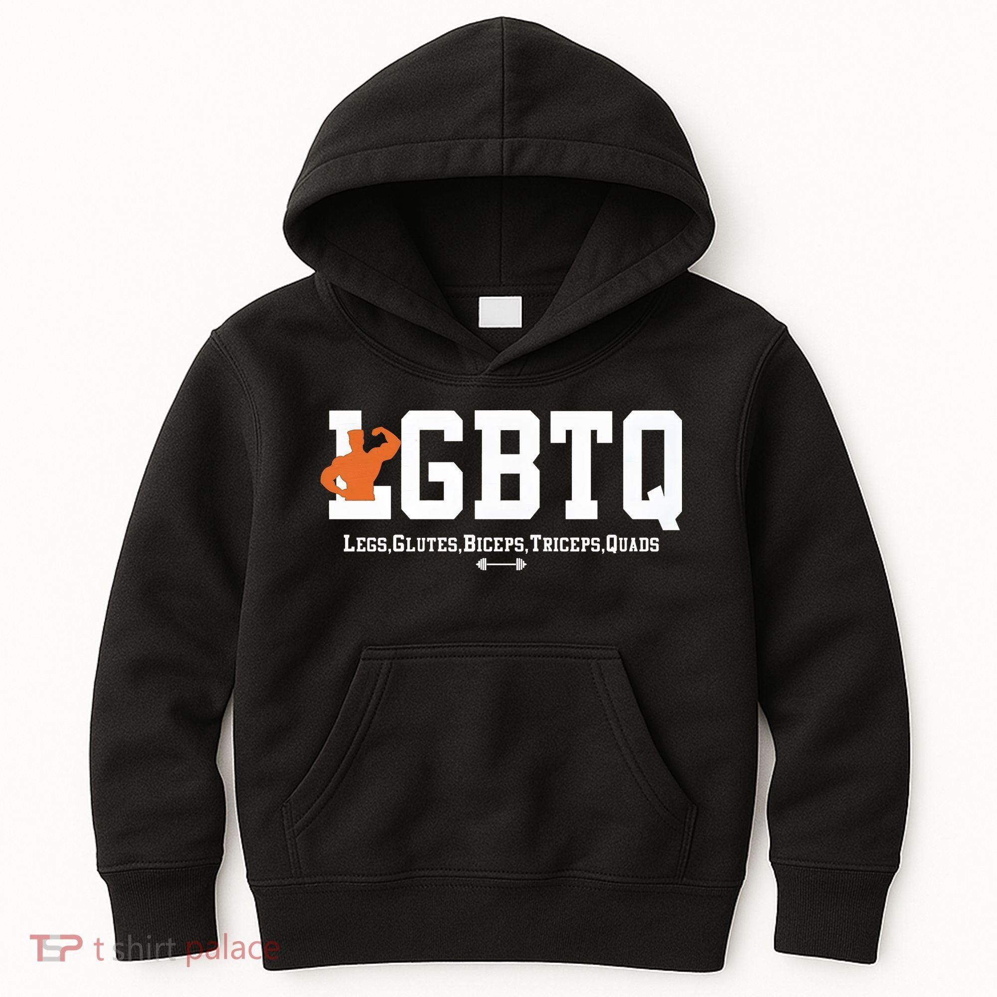 Lgbtq Legs Glutes Biceps Triceps Quads Kids Hoodie
