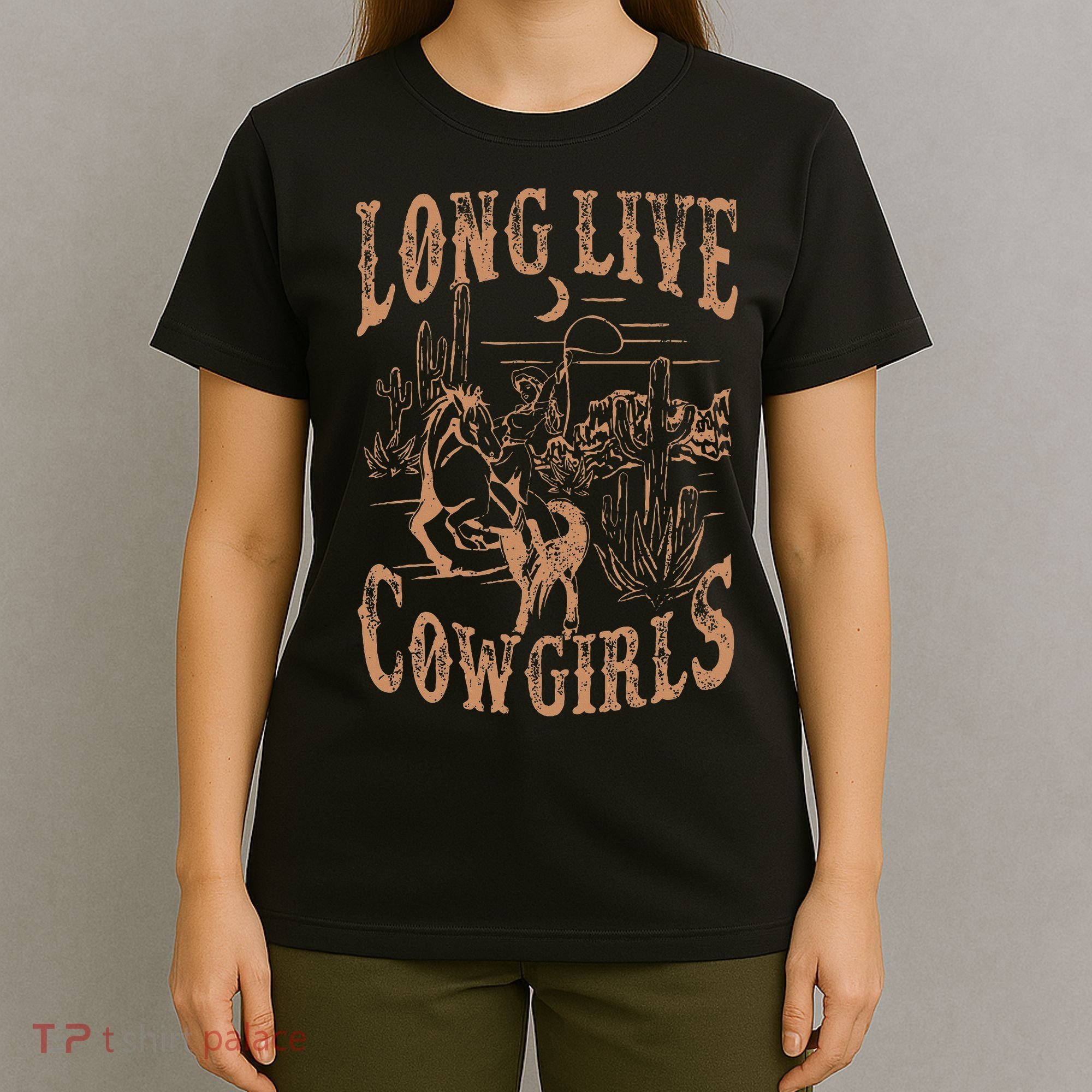 Long Live Howdy Rodeo Western Country Southern Cowgirls T-Shirt