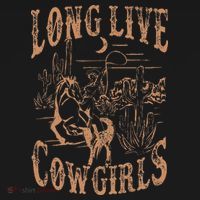 Long Live Howdy Rodeo Western Country Southern Cowgirls Women's Hoodie thumb 2