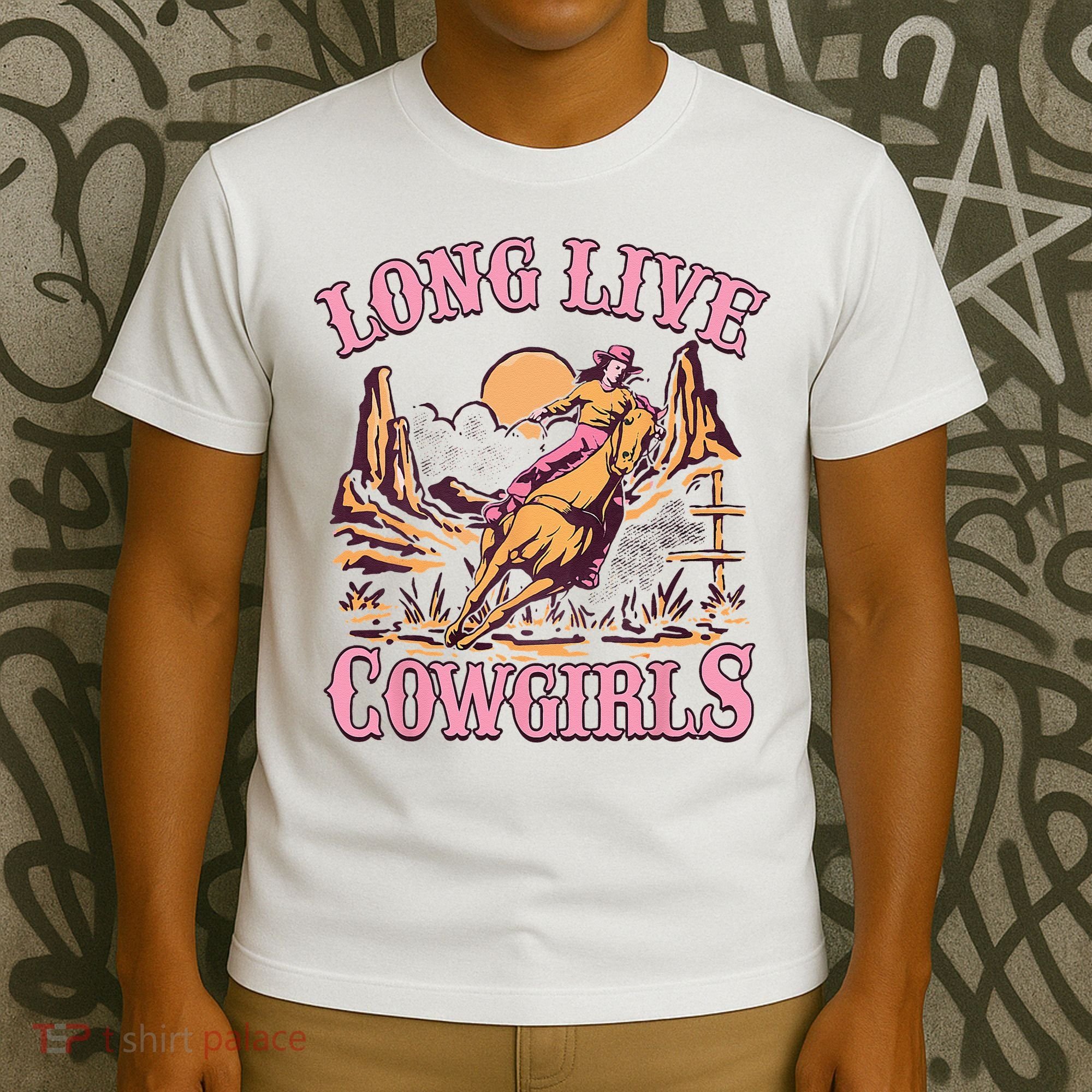 Long Live Howdy Rodeo Western Country Southern Cowgirls T-Shirt