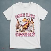Long Live Howdy Rodeo Western Country Southern Cowgirls T-Shirt thumb 5