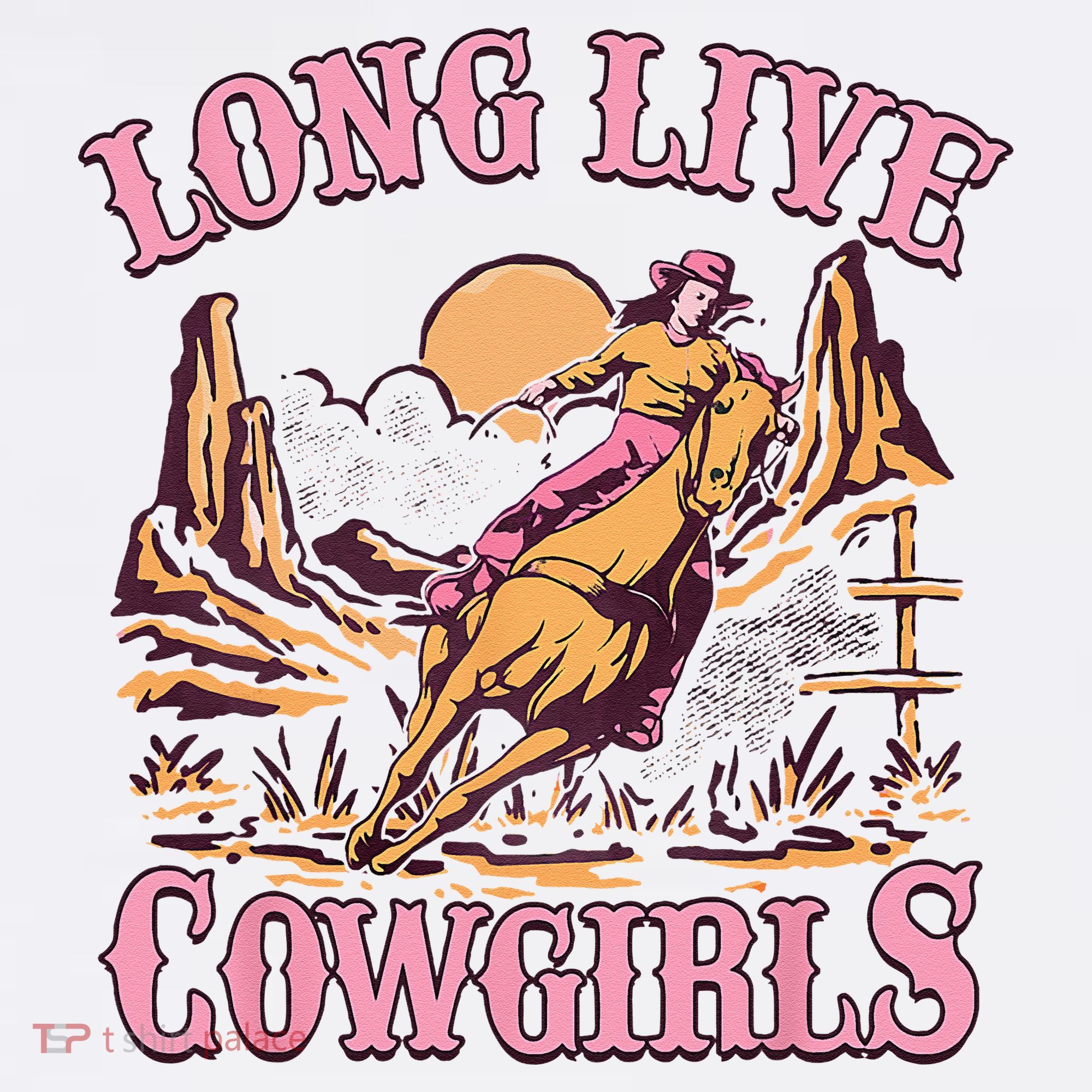 Long Live Howdy Rodeo Western Country Southern Cowgirls T-Shirt