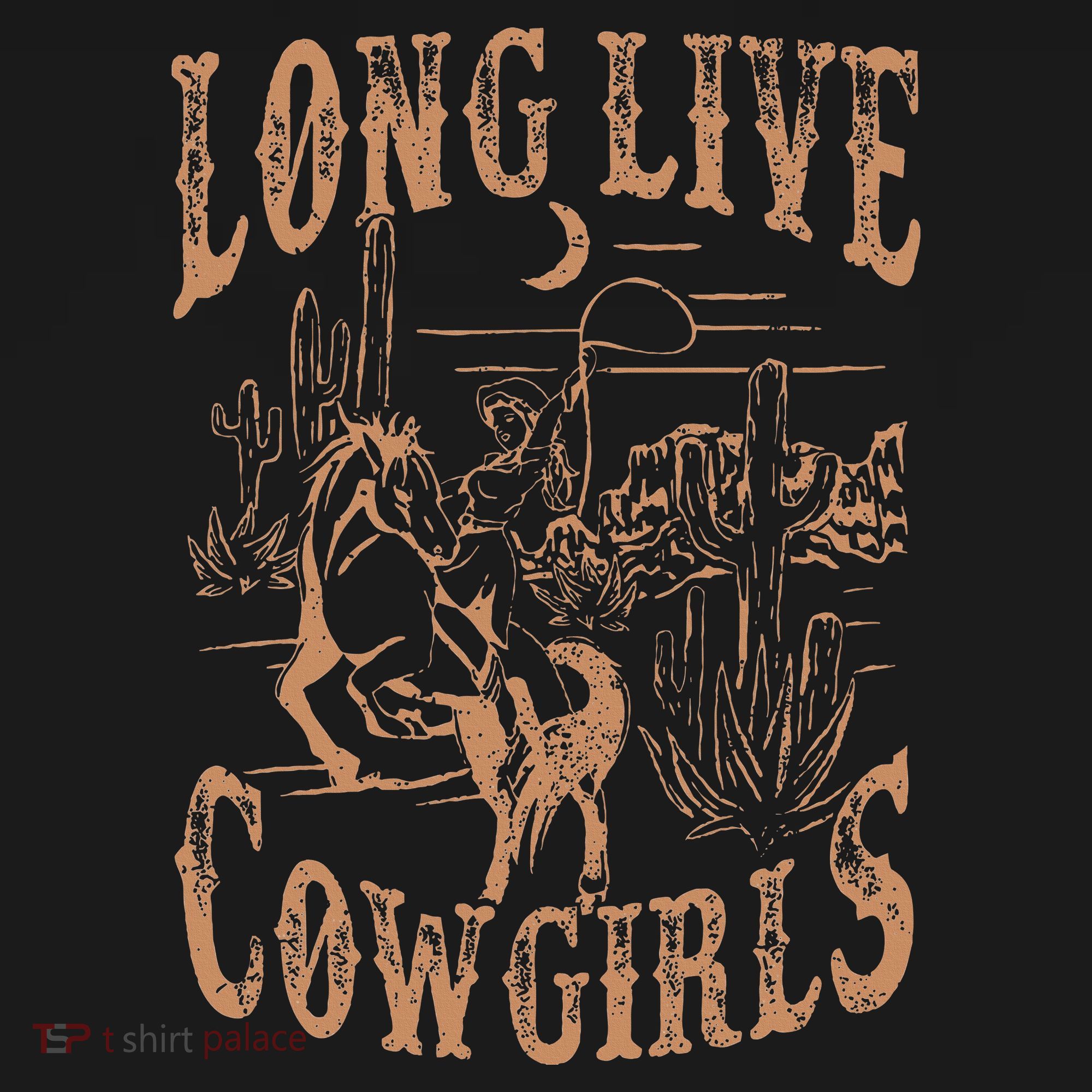 Long Live Howdy Rodeo Western Country Southern Cowgirls T-Shirt
