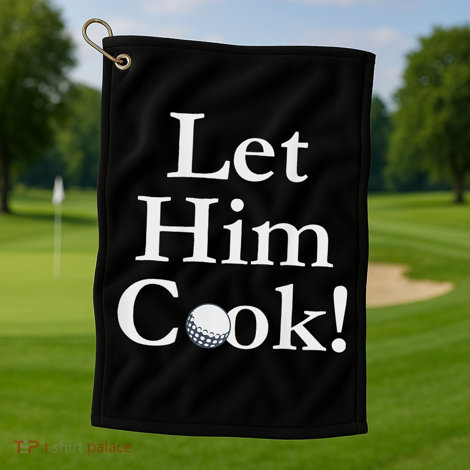 Lulo Let Him Cook Golf Golf Towel