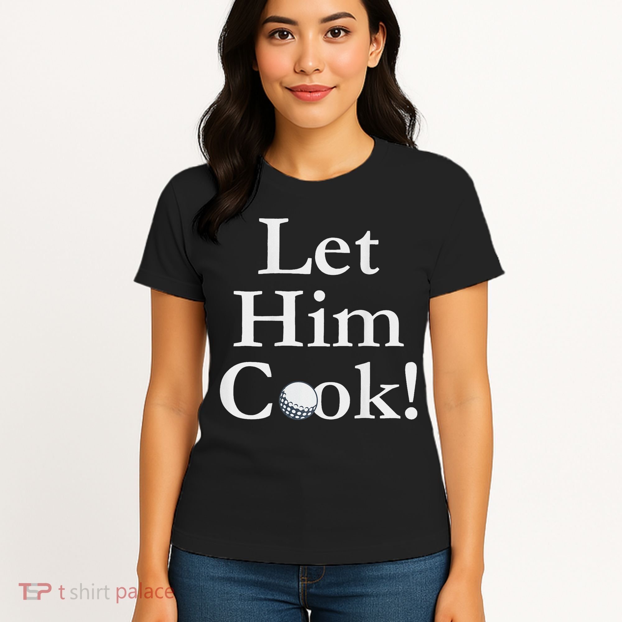 Lulo Let Him Cook Golf Women's T-Shirt