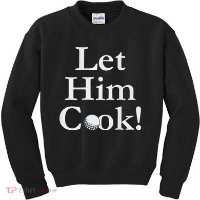 Lulo Let Him Cook Golf Kids Sweatshirt