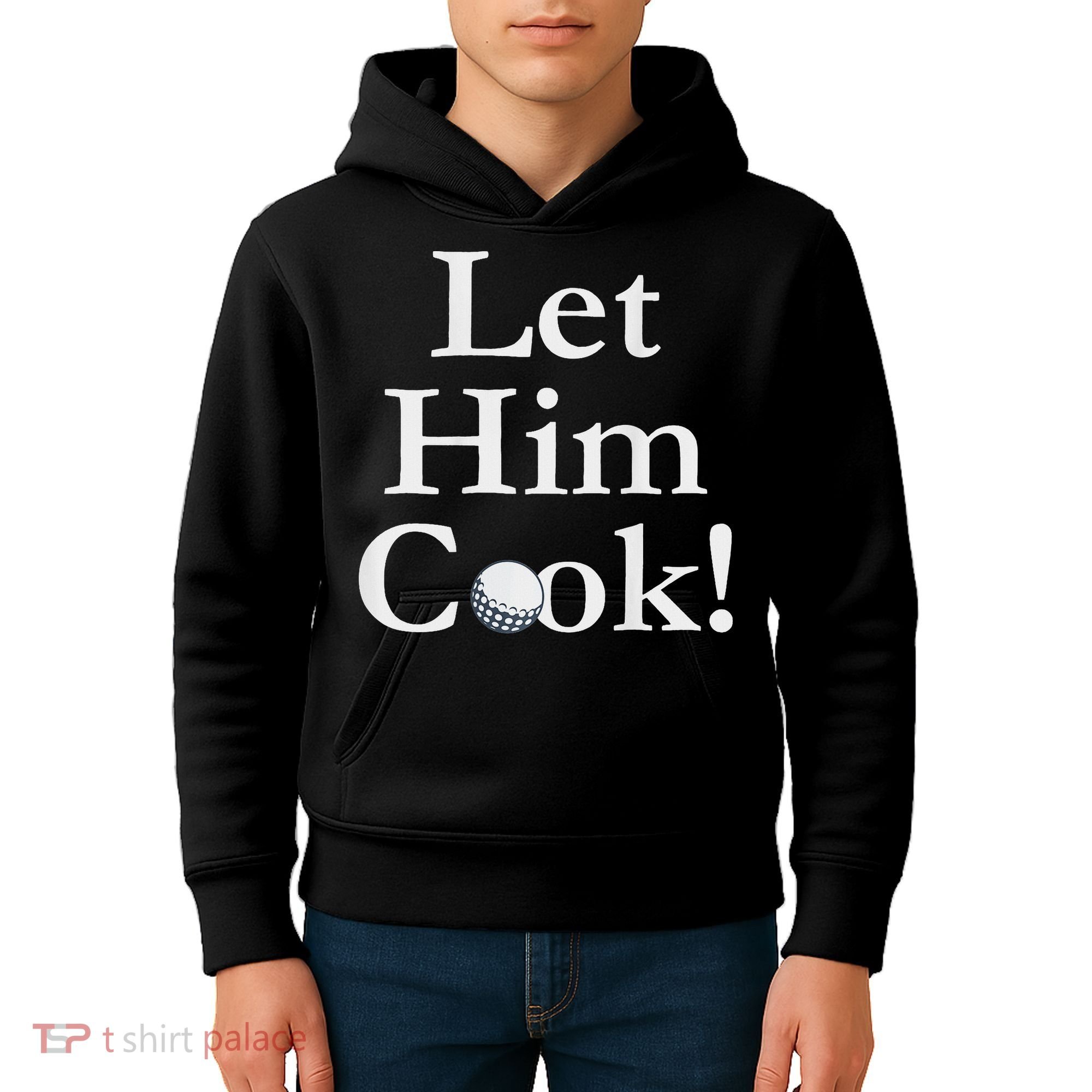 Lulo Let Him Cook Golf Kids Hoodie