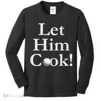 Lulo Let Him Cook Golf Kids Long Sleeve Shirt thumb 0