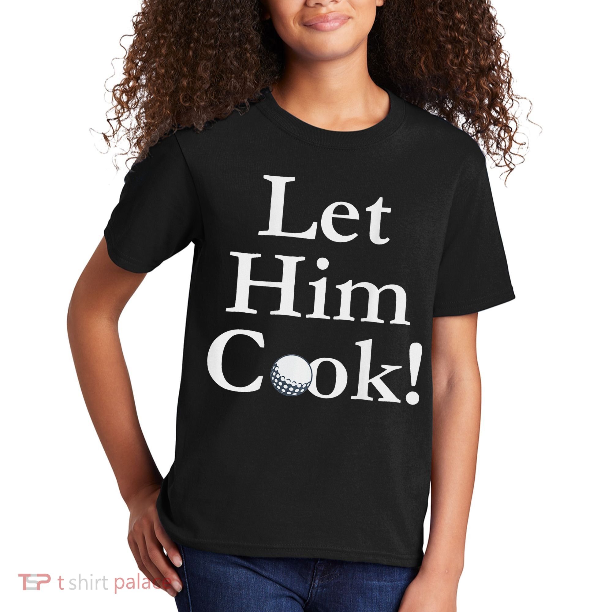 Lulo Let Him Cook Golf Kids T-Shirt