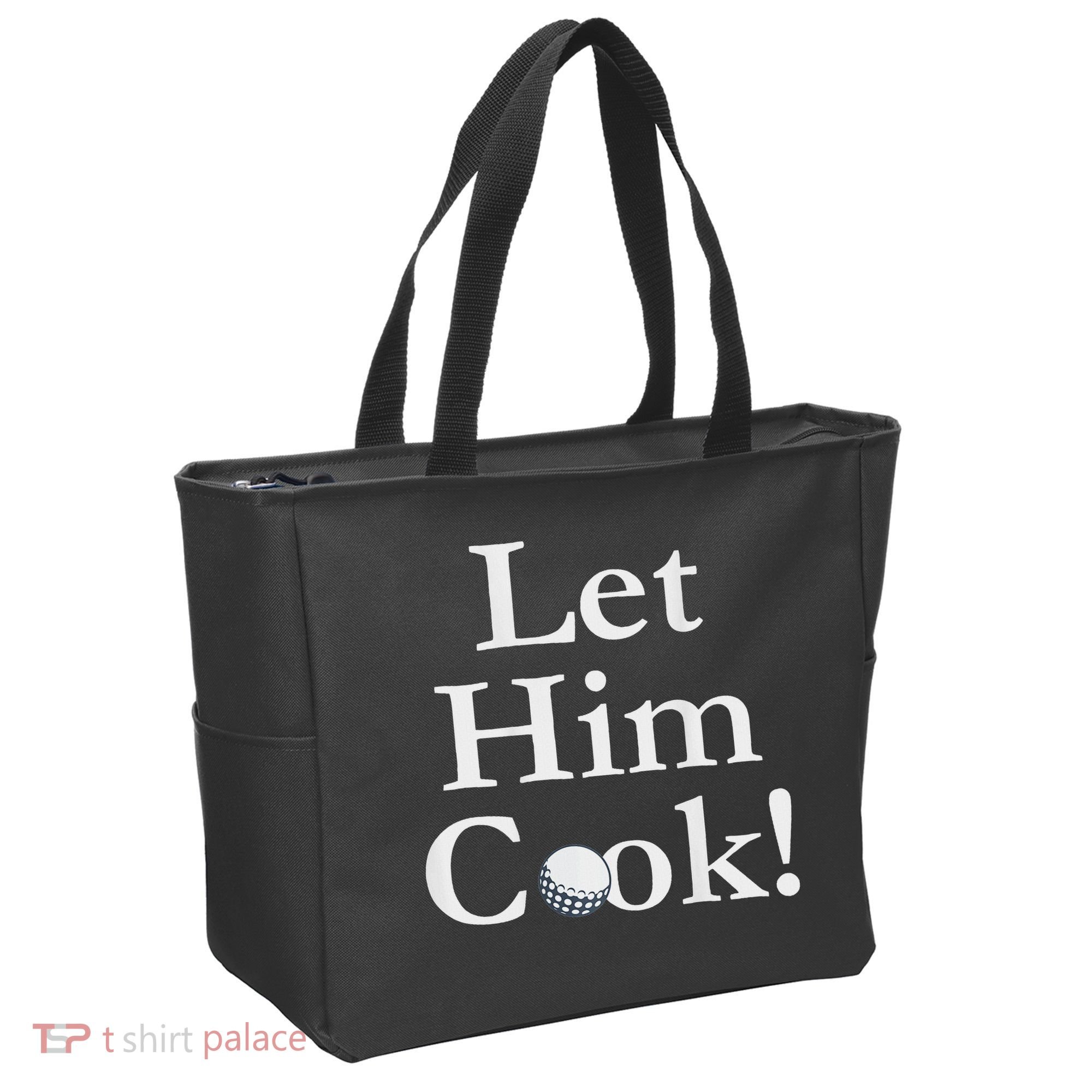 Lulo Let Him Cook Golf Tote Bag