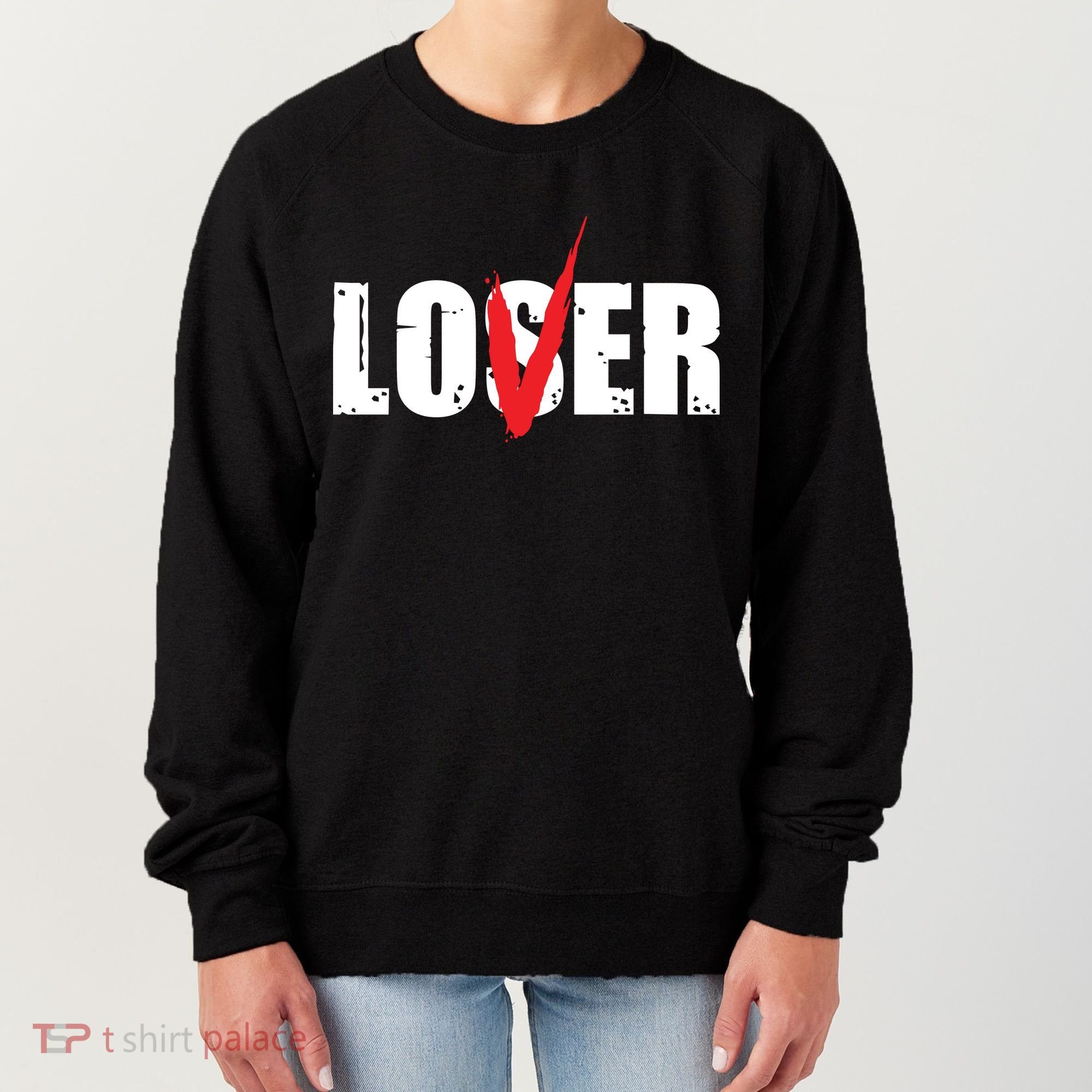 Lover Loser Horror Club Halloween Costume Women's Sweatshirt