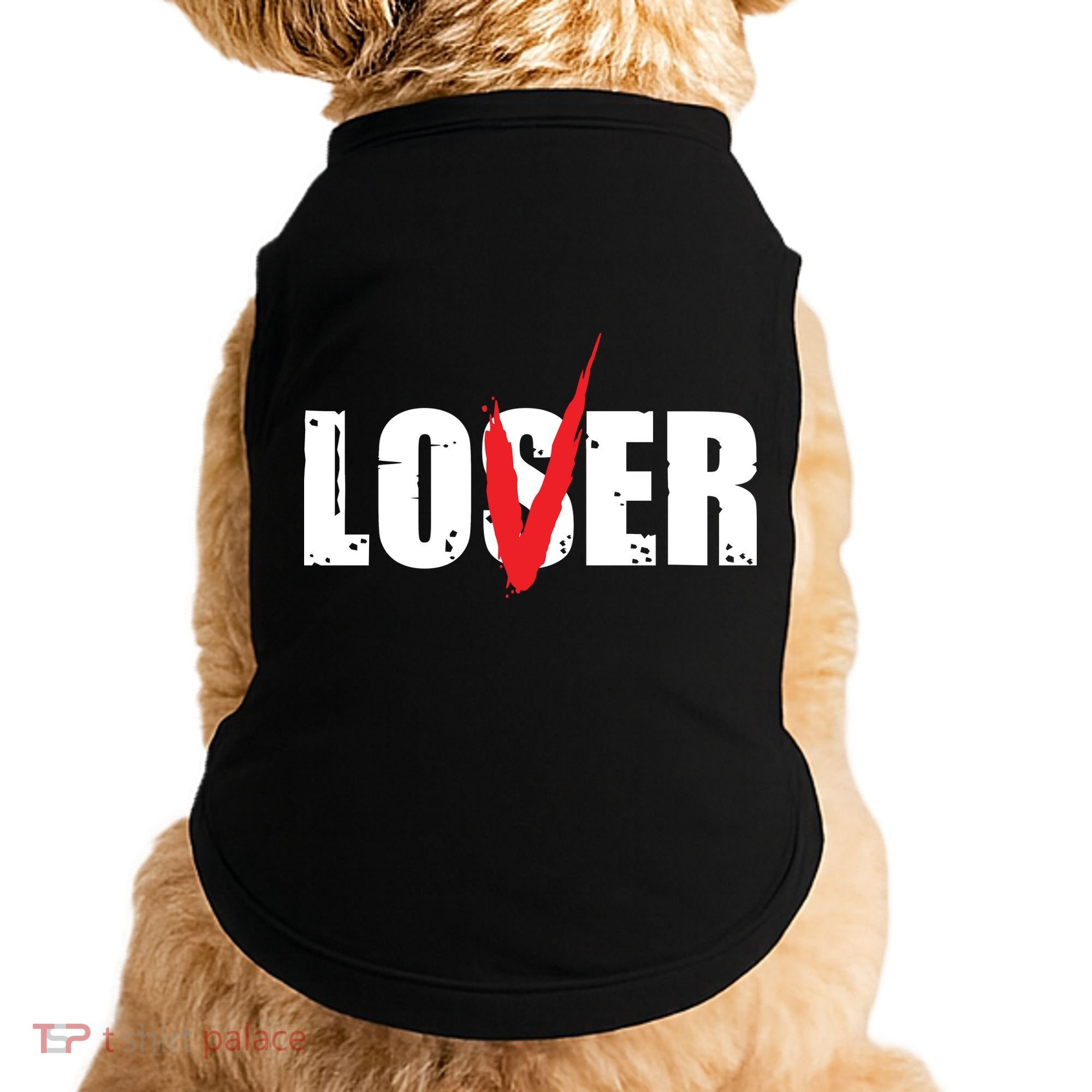 Lover Loser Horror Club Halloween Costume Doggie Tank