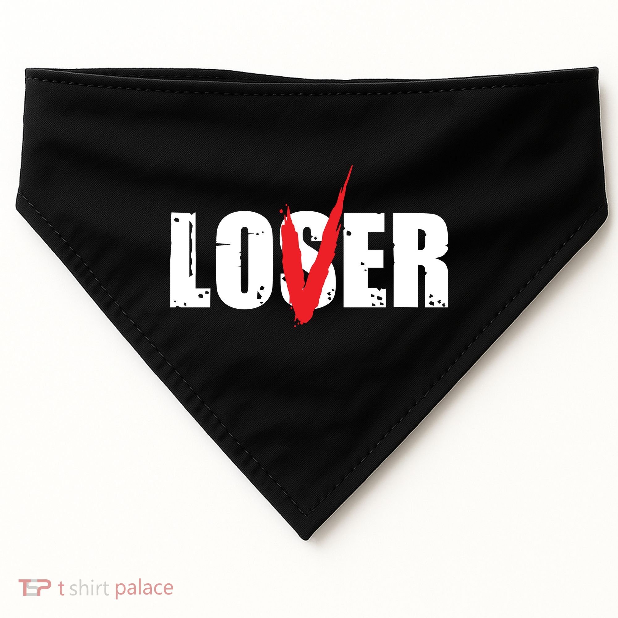 Lover Loser Horror Club Halloween Costume USA-Made Doggie Bandana