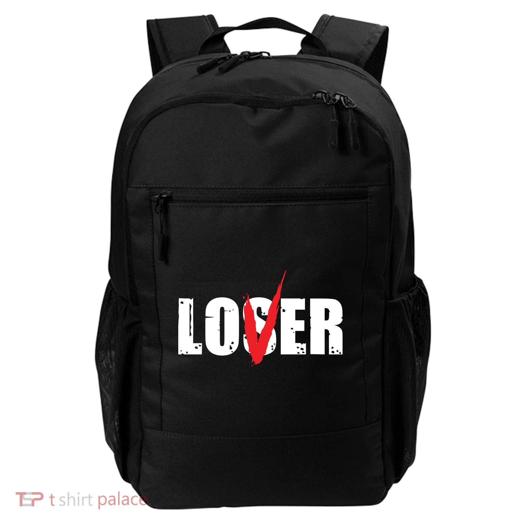 Lover Loser Horror Club Halloween Costume Backpack