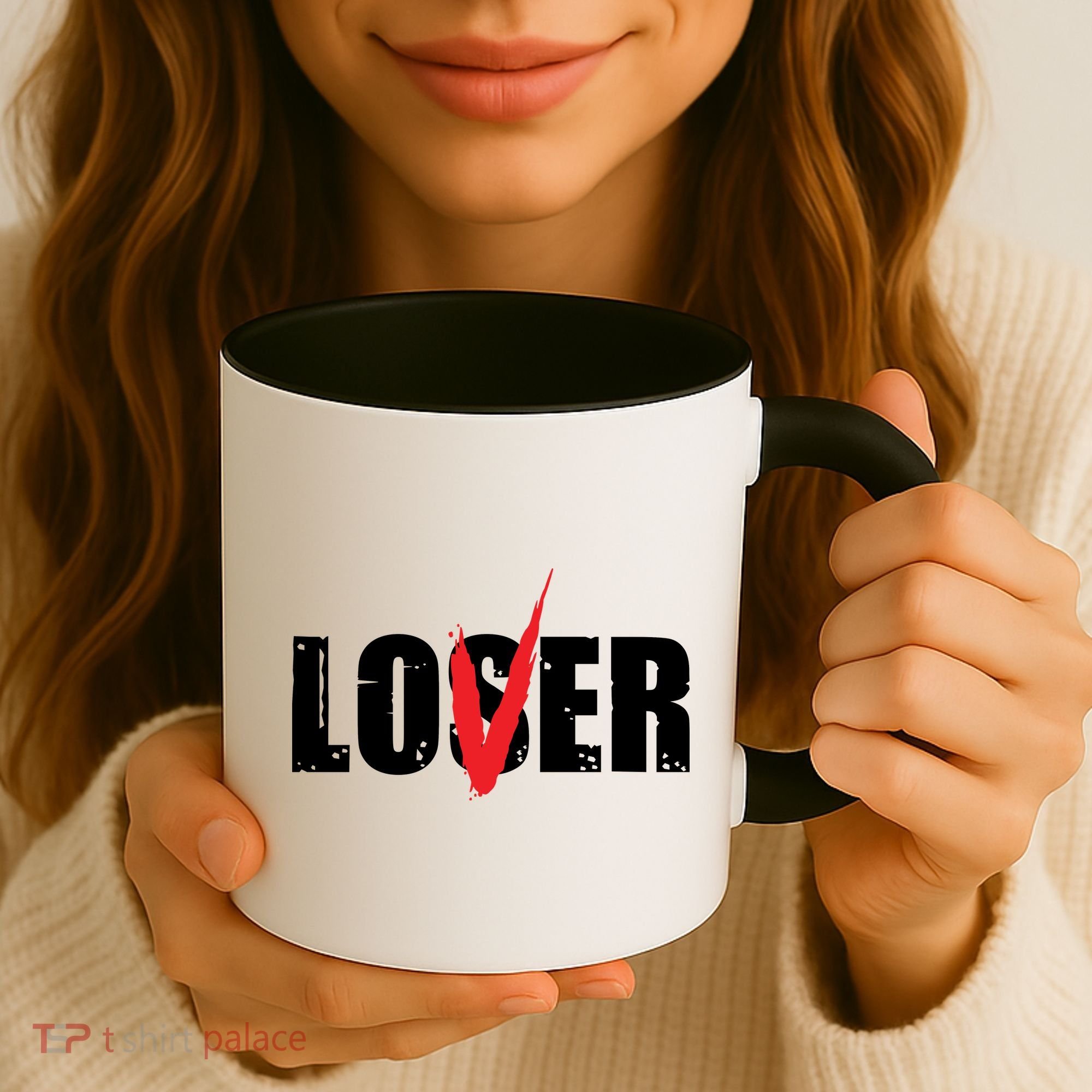Lover Loser Horror Club Halloween Costume Coffee Mug