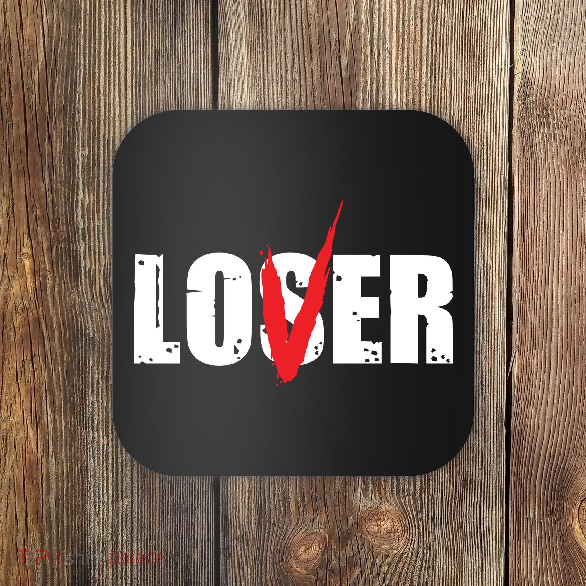 Lover Loser Horror Club Halloween Costume Coaster