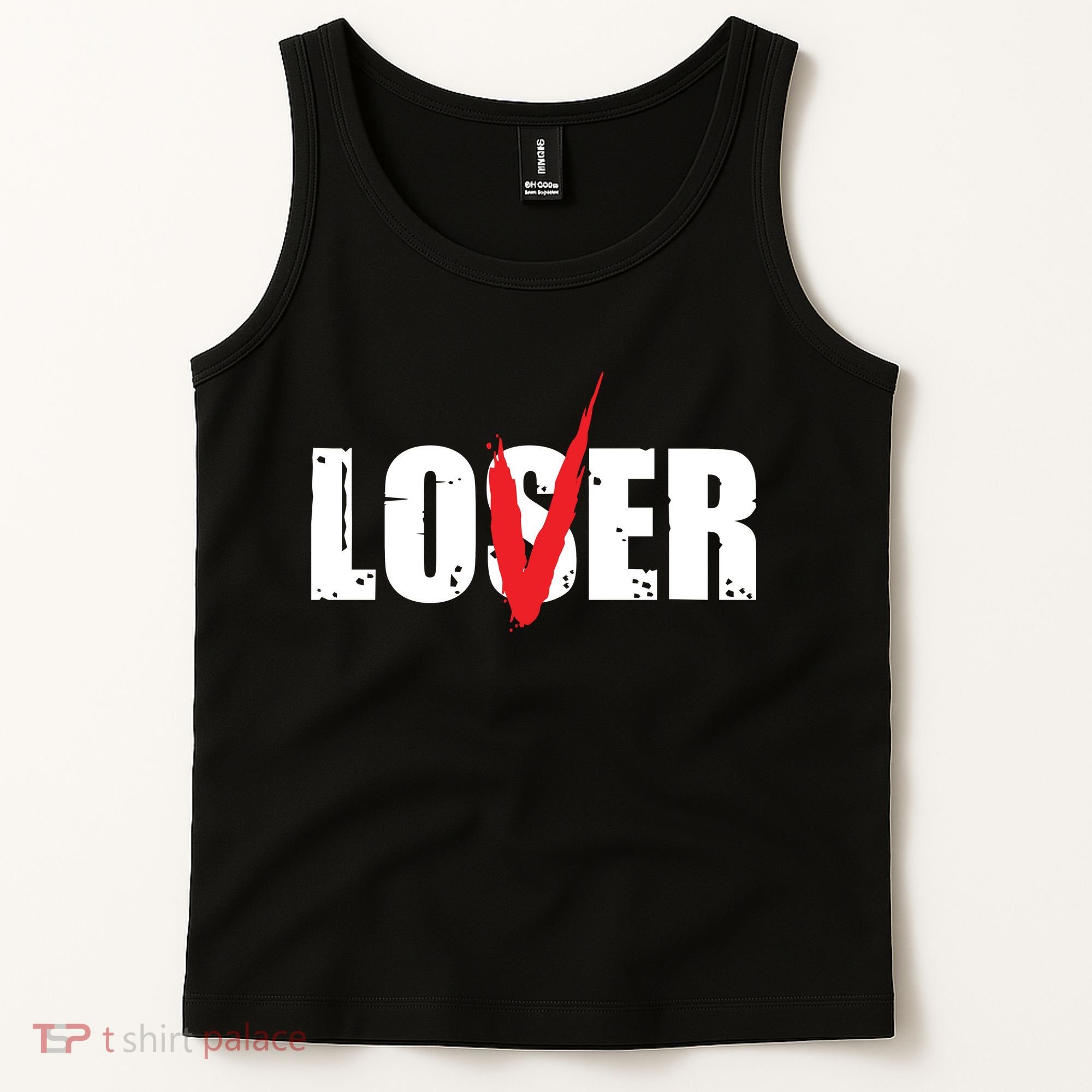 Lover Loser Horror Club Halloween Costume Tank Top