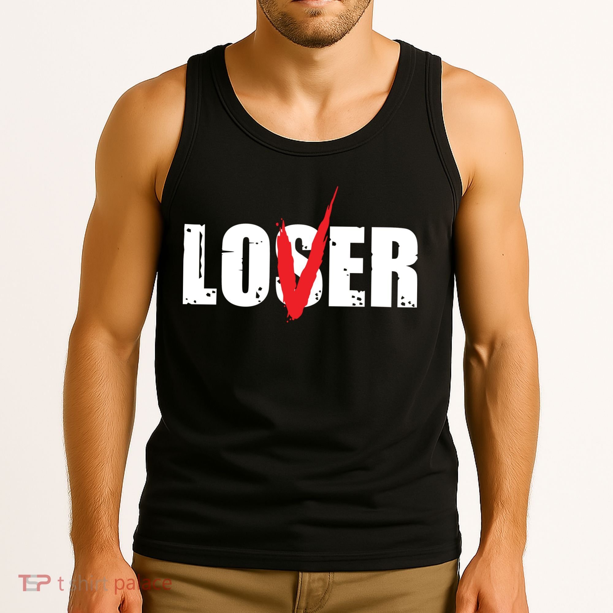 Lover Loser Horror Club Halloween Costume Tank Top