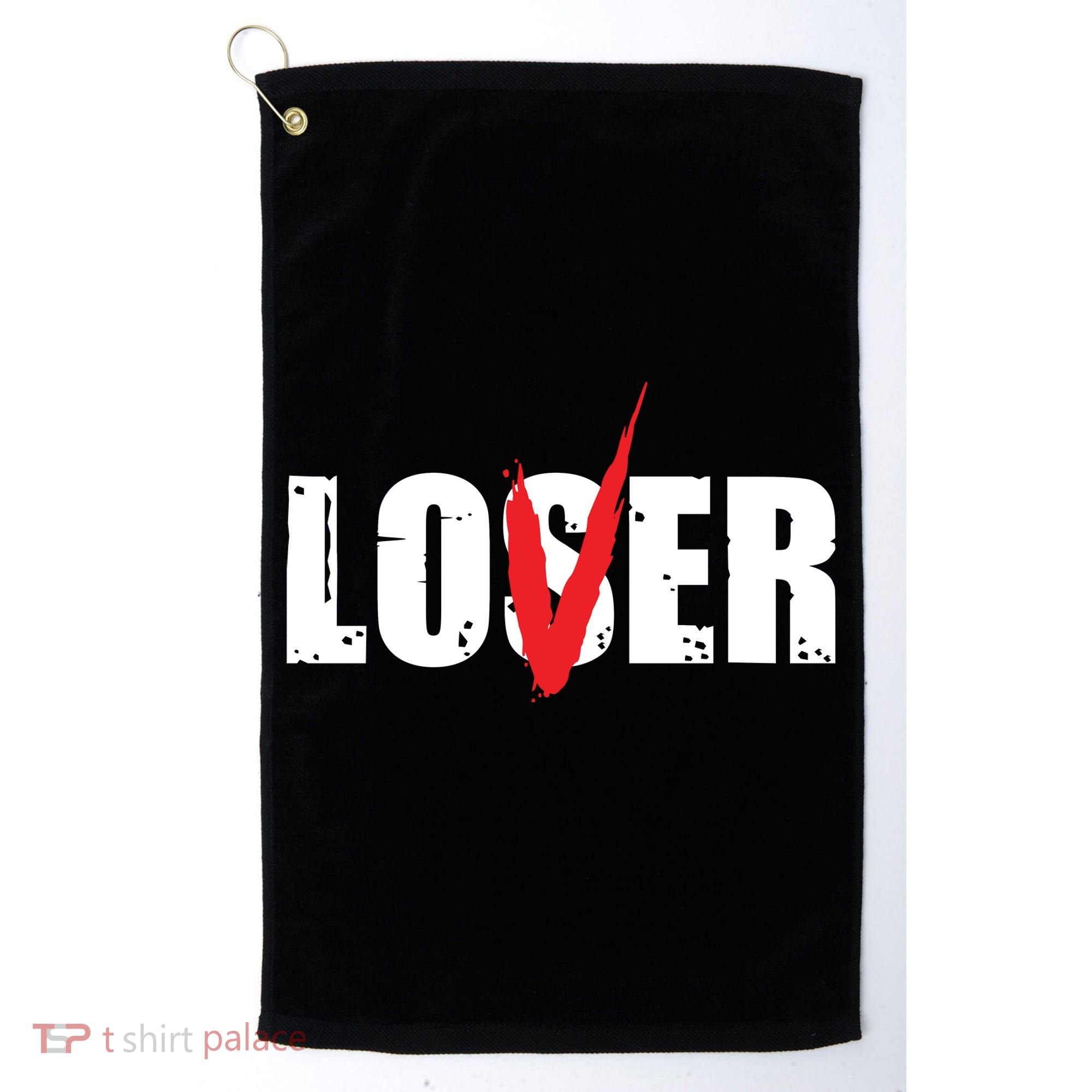 Lover Loser Horror Club Halloween Costume Golf Towel