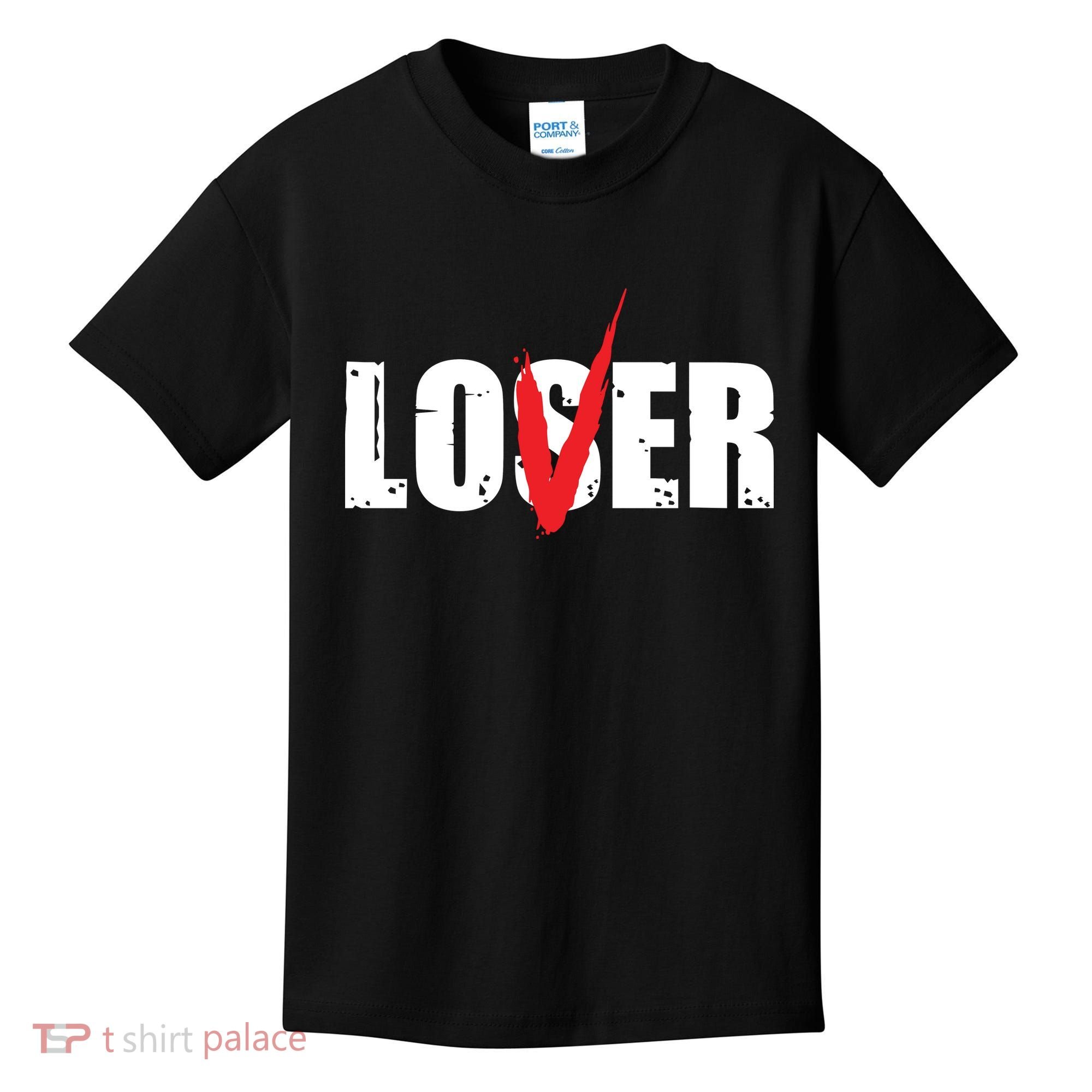 Lover Loser Horror Club Halloween Costume Kids T-Shirt