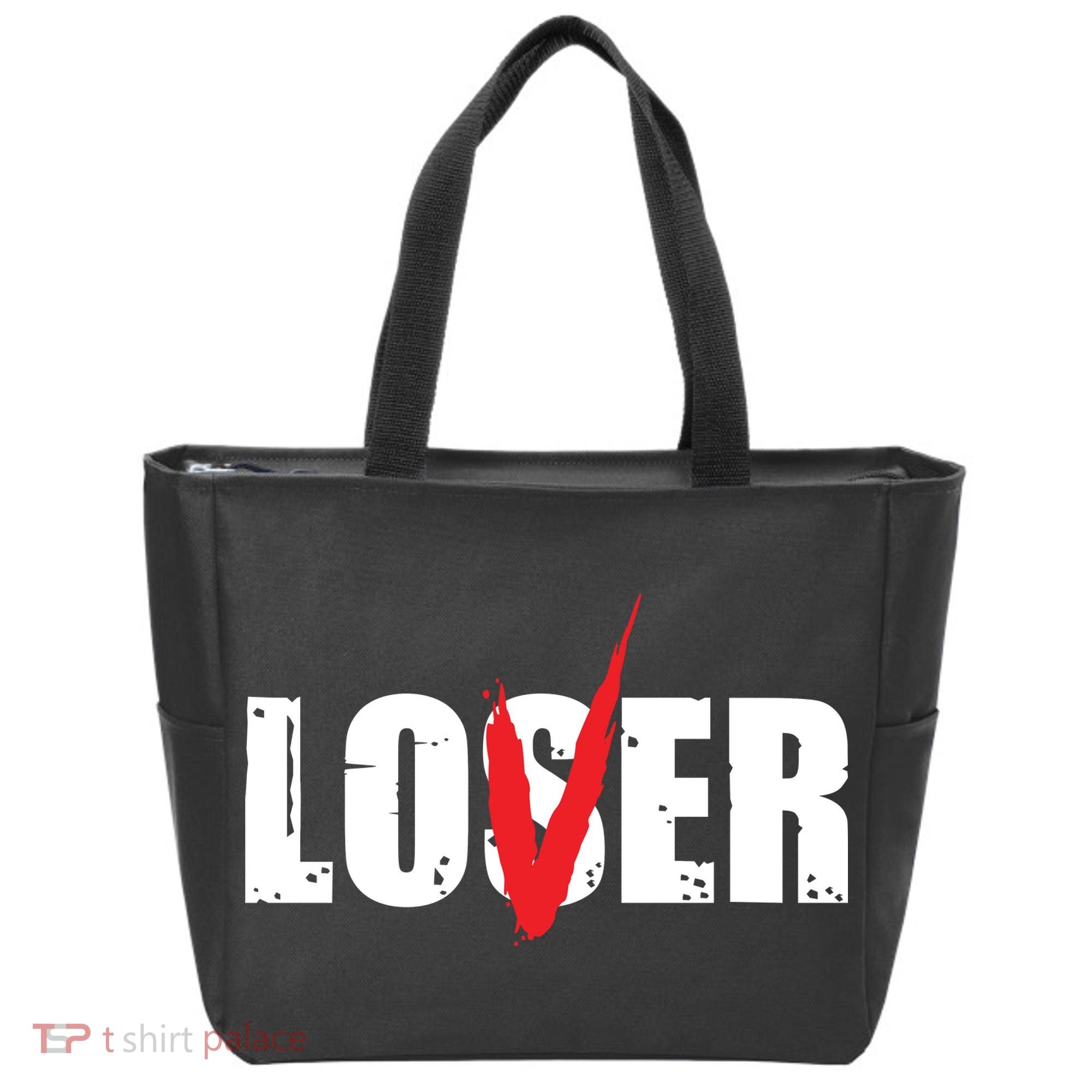 Lover Loser Horror Club Halloween Costume Tote Bag