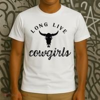 Long Live Howdy Rodeo Western Country Southern Cowgirls T-Shirt thumb 3