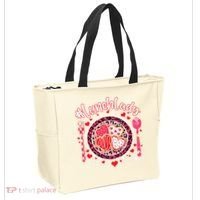 Lunch Lady Happy Valentine's Day Cafeteria Worker Tote Bag thumb 2