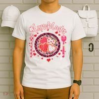 Lunch Lady Happy Valentine's Day Cafeteria Worker T-Shirt thumb 6