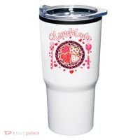 Lunch Lady Happy Valentine's Day Cafeteria Worker Tumbler thumb 0