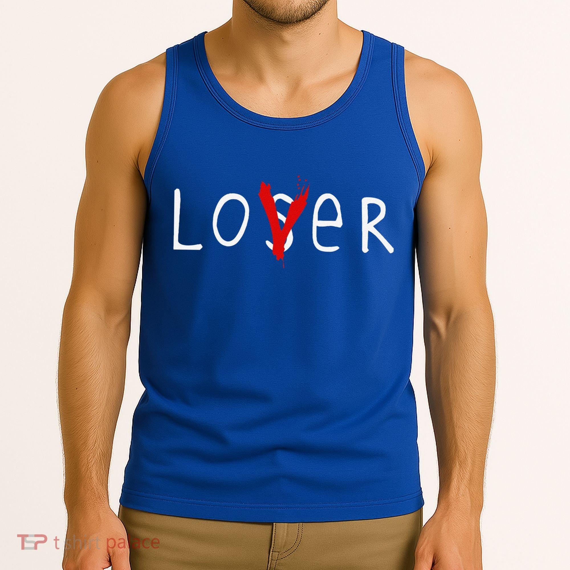 Lover Loser Halloween Horror Club Tank Top