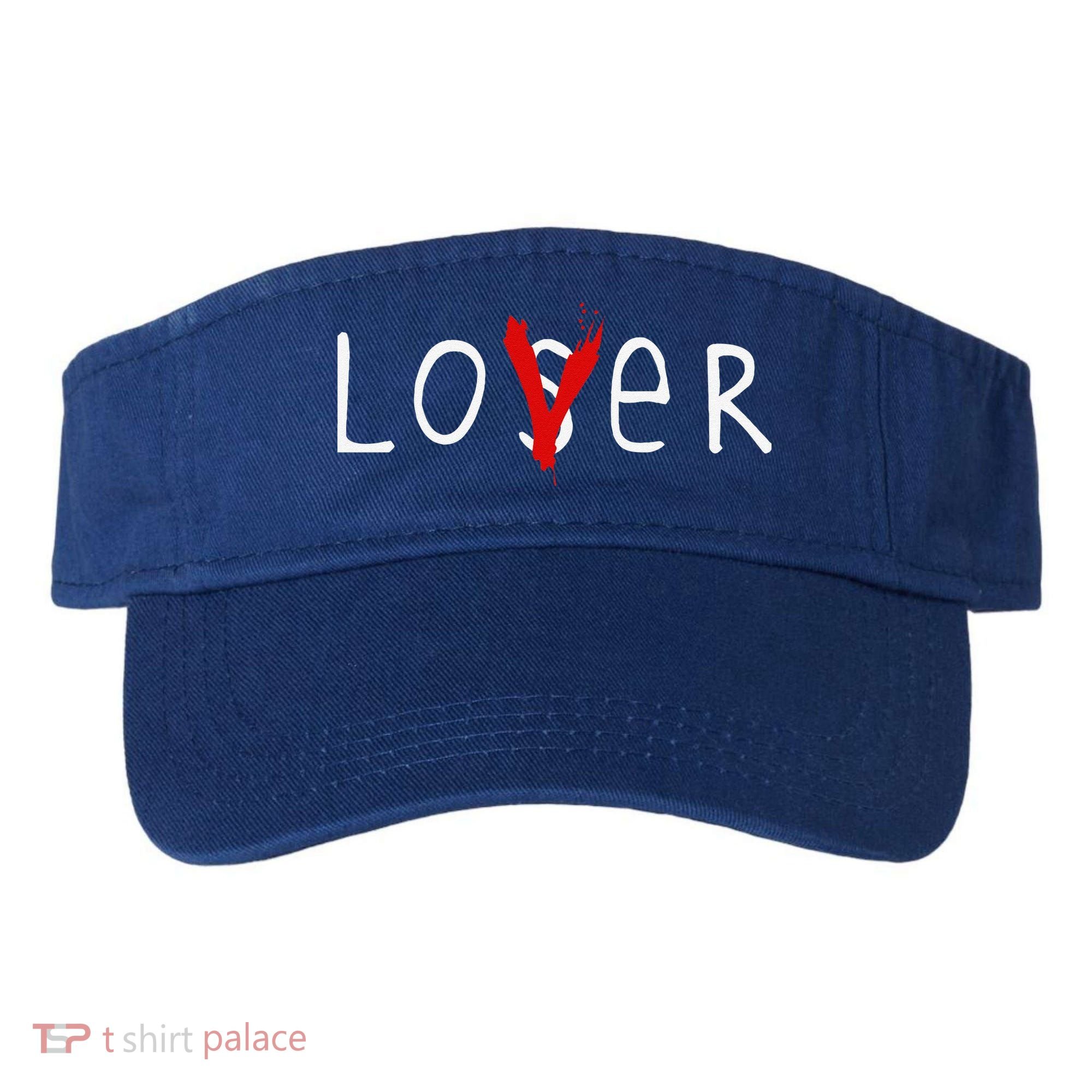 Lover Loser Halloween Horror Club Visor