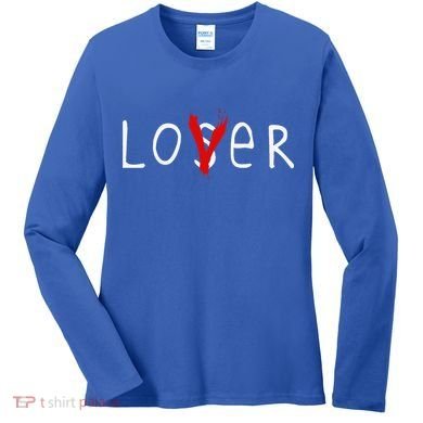 Lover Loser Halloween Horror Club Women's Long Sleeve Shirt