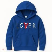 Lover Loser Halloween Horror Club Kids Hoodie thumb 0