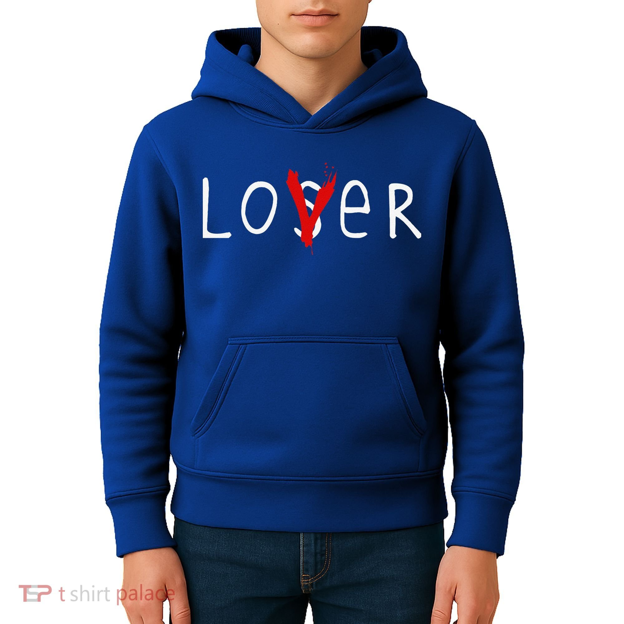 Lover Loser Halloween Horror Club Kids Hoodie