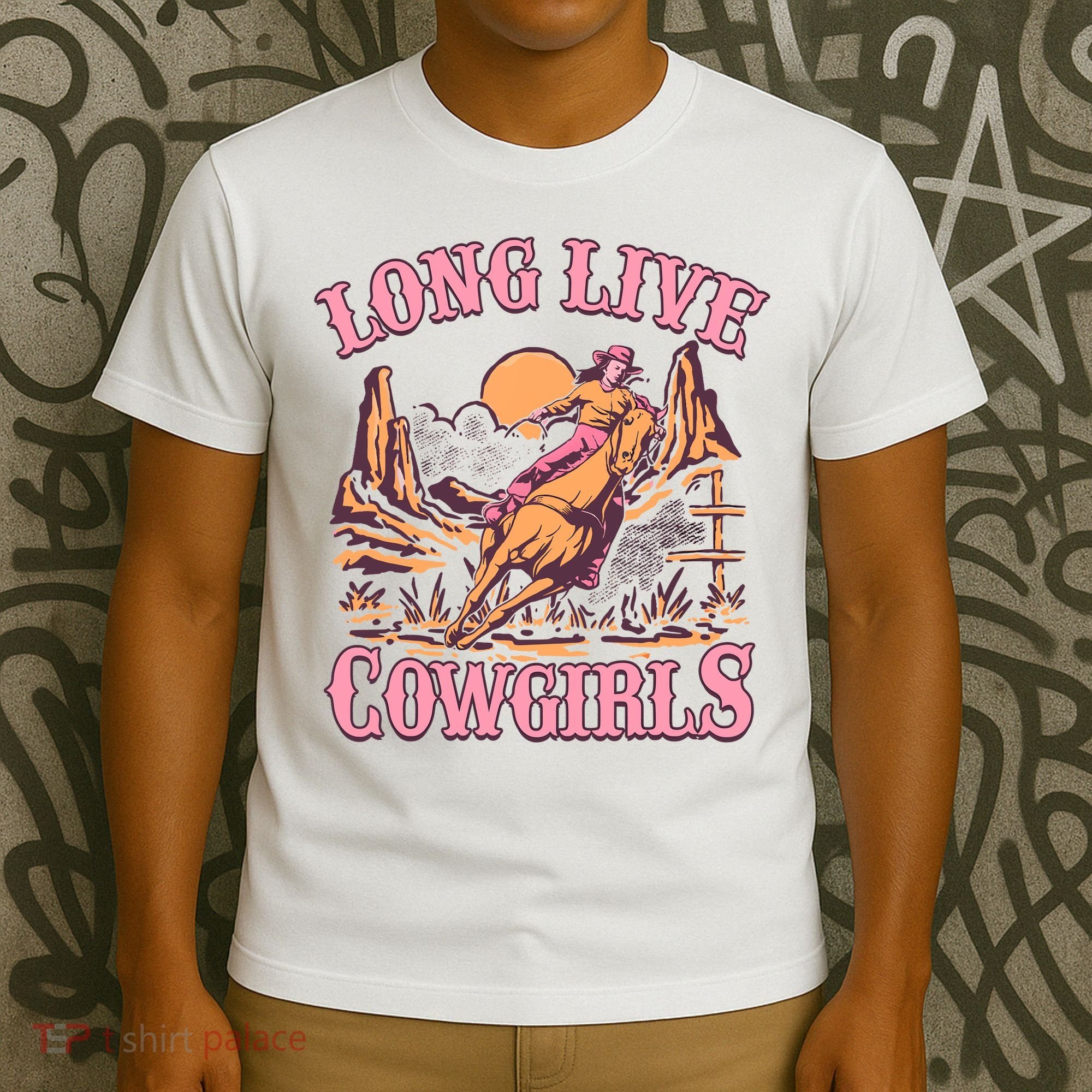 Long Live Howdy Rodeo Western Country Southern Cowgirls T-Shirt