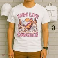 Long Live Howdy Rodeo Western Country Southern Cowgirls T-Shirt thumb 6