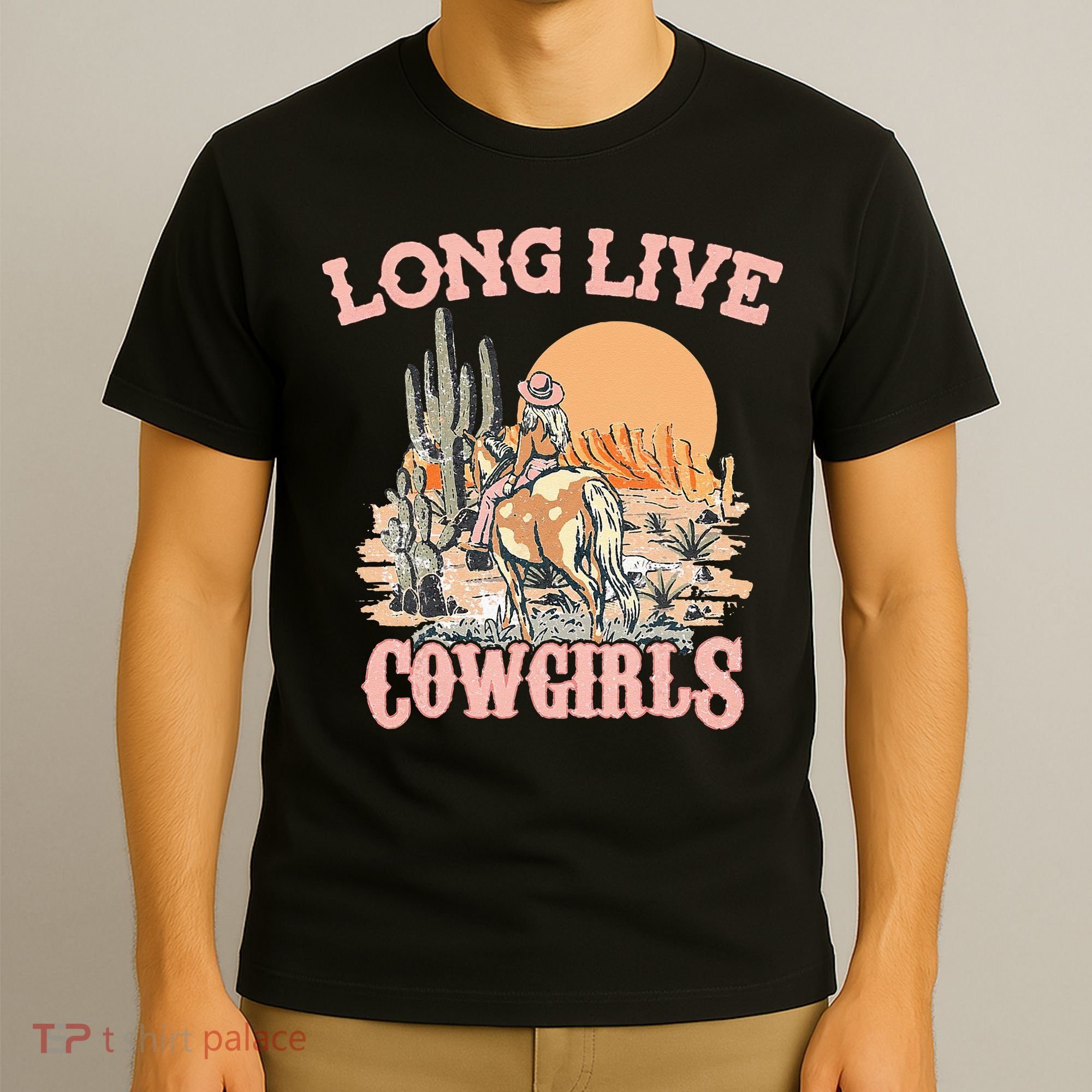 Long Live Howdy Rodeo Western Country Southern Cowgirls T-Shirt