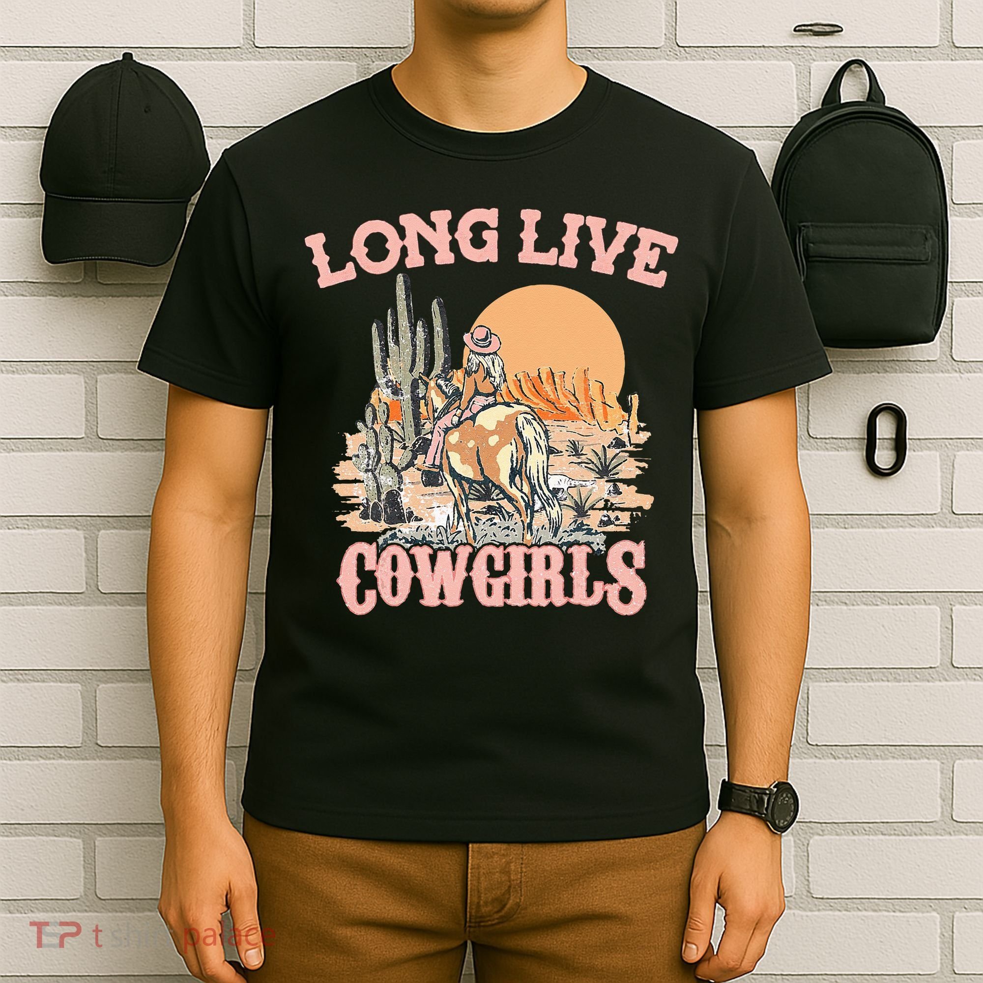 Long Live Howdy Rodeo Western Country Southern Cowgirls T-Shirt