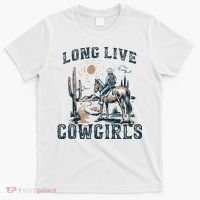 Long Live Howdy Rodeo Western Country Southern Cowgirls T-Shirt thumb 0