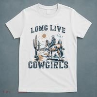 Long Live Howdy Rodeo Western Country Southern Cowgirls T-Shirt thumb 5