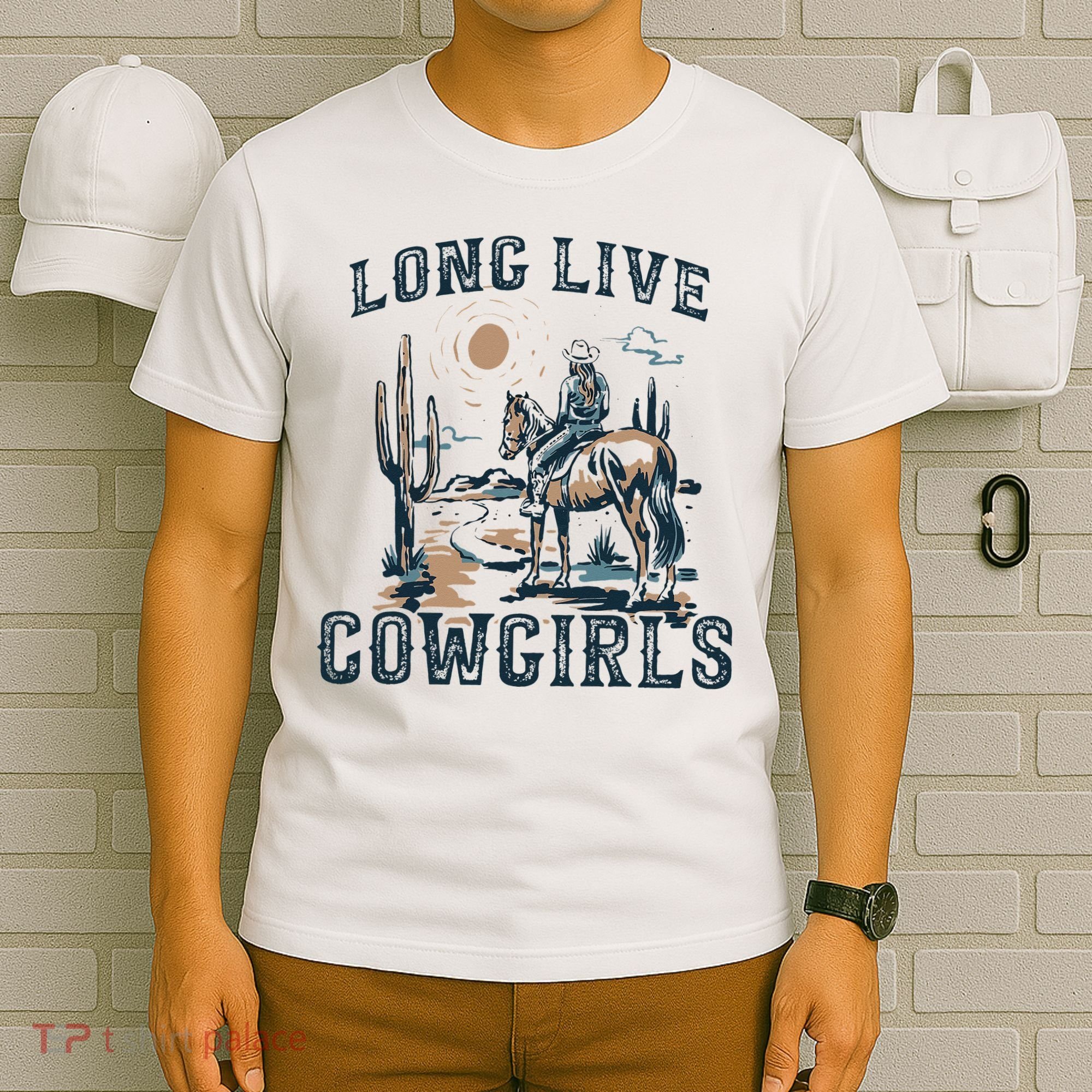 Long Live Howdy Rodeo Western Country Southern Cowgirls T-Shirt