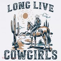 Long Live Howdy Rodeo Western Country Southern Cowgirls T-Shirt thumb 7