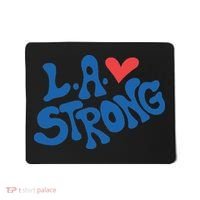 Love La Heart Los Angeles Strong Supportive Mousepad thumb 0