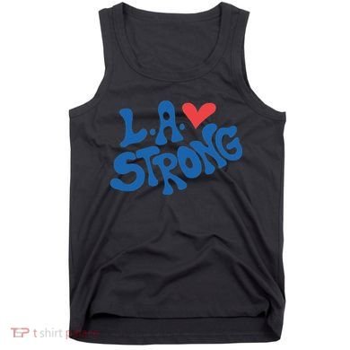 Love La Heart Los Angeles Strong Supportive Tank Top