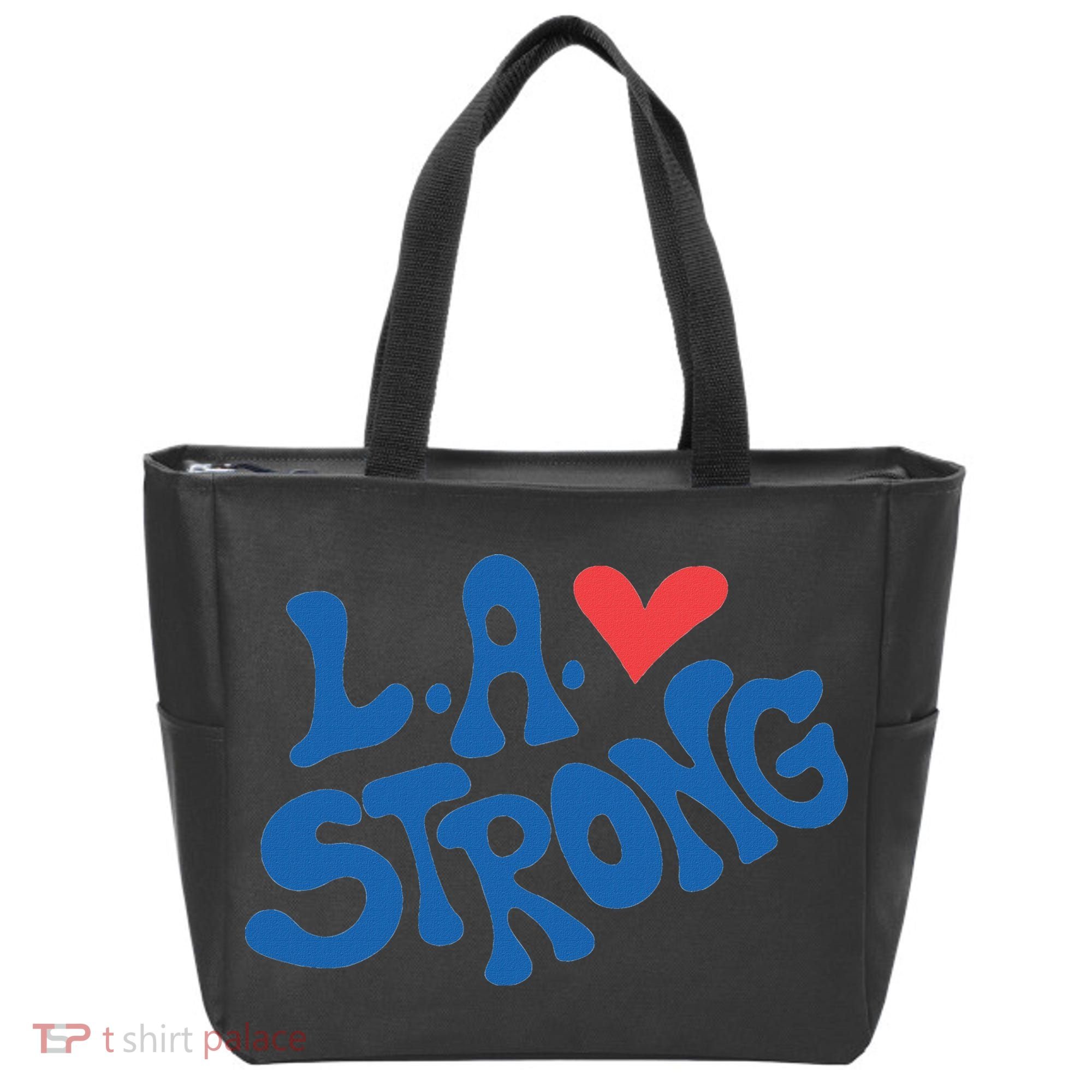 Love La Heart Los Angeles Strong Supportive Tote Bag