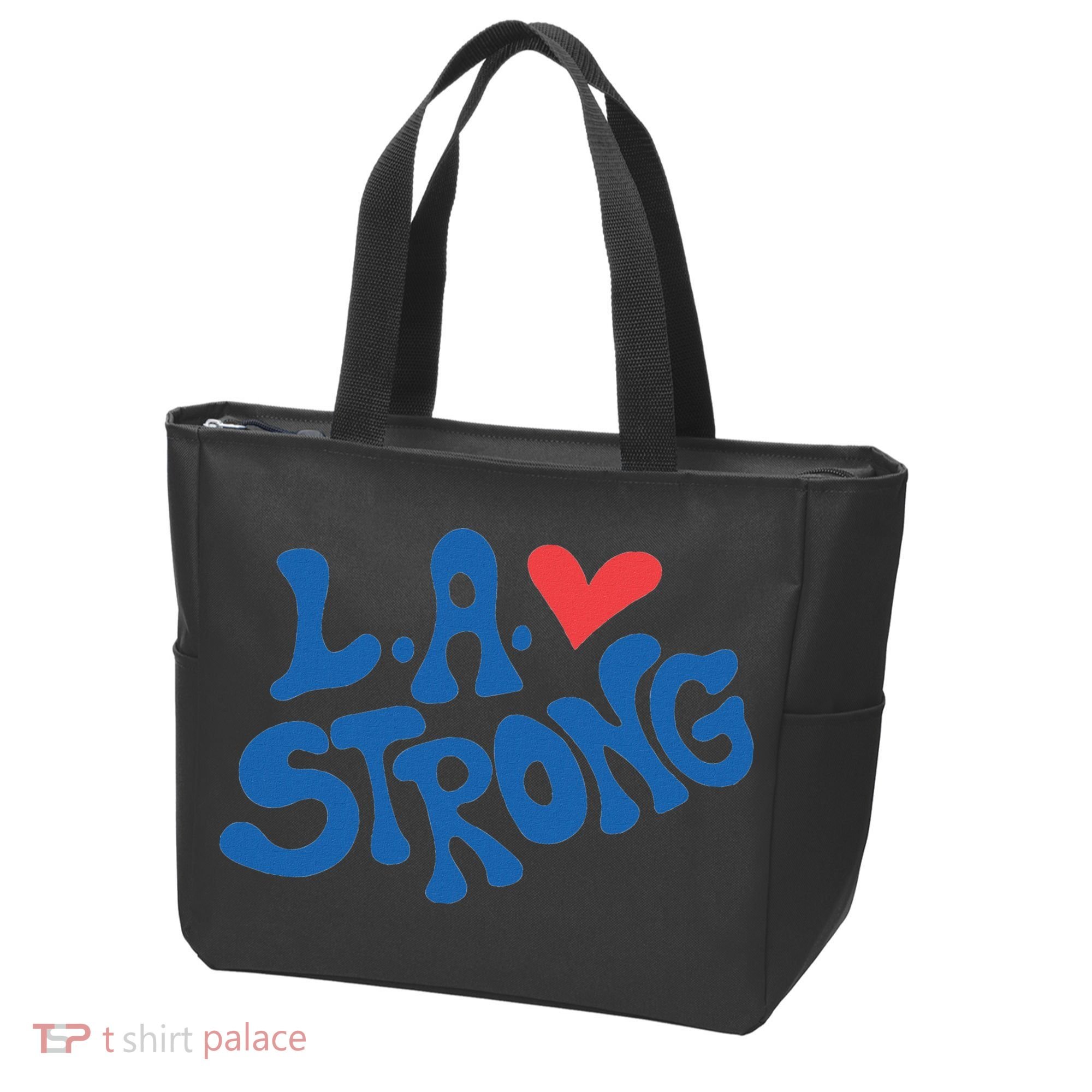 Love La Heart Los Angeles Strong Supportive Tote Bag
